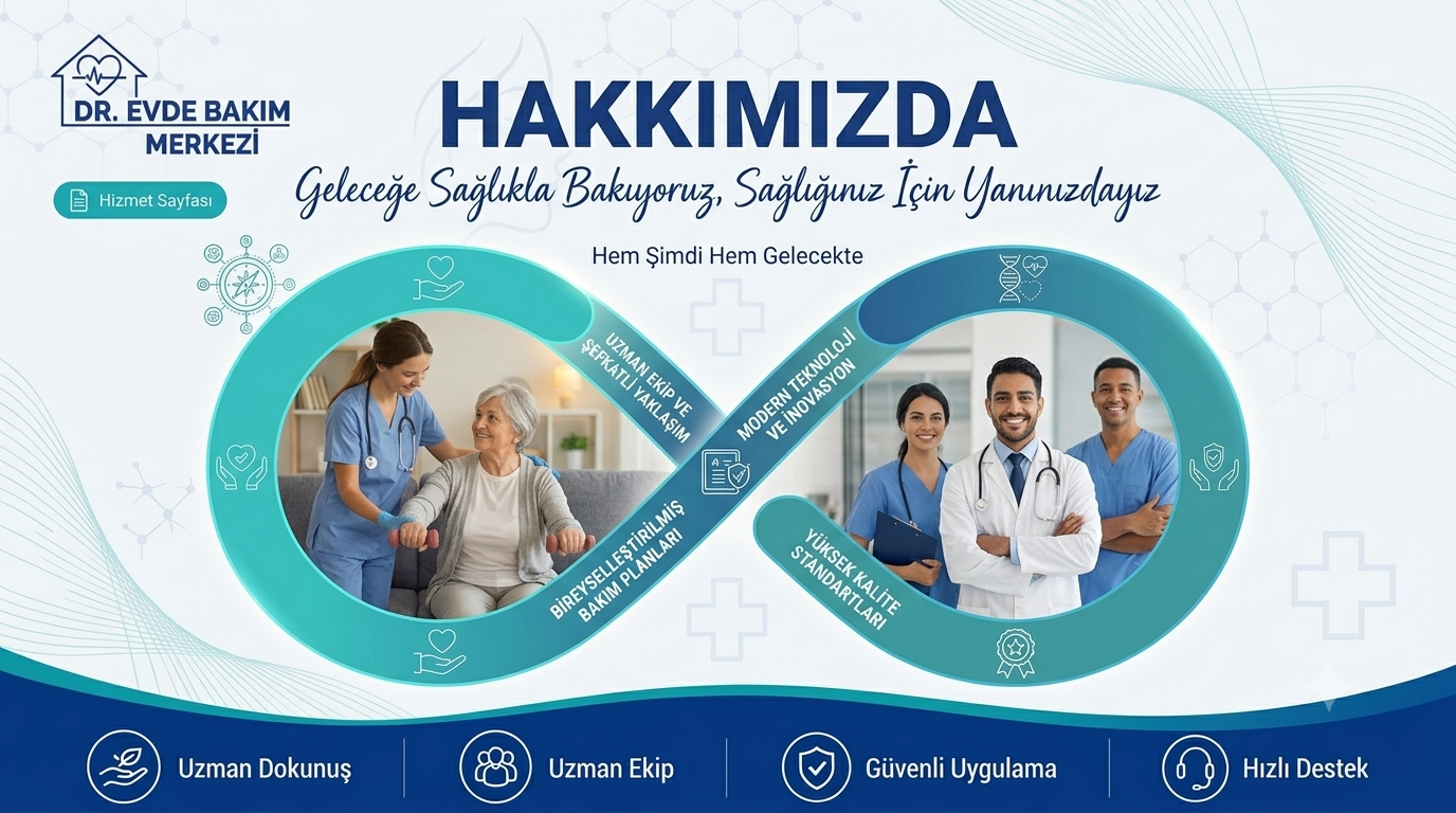 Dr. Evde Bakım Merkezi Hakkımızda banner görseli