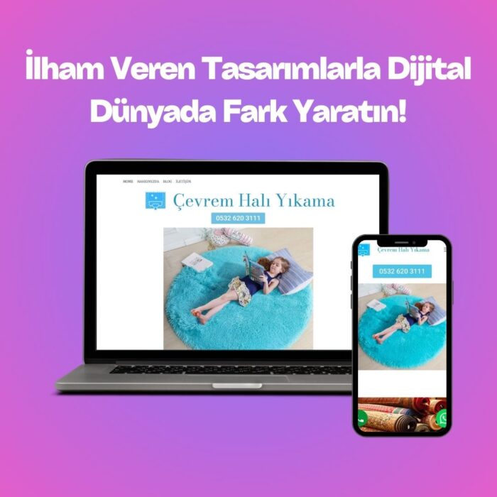 Halı Yıkama Web Sitesi Tasarımı