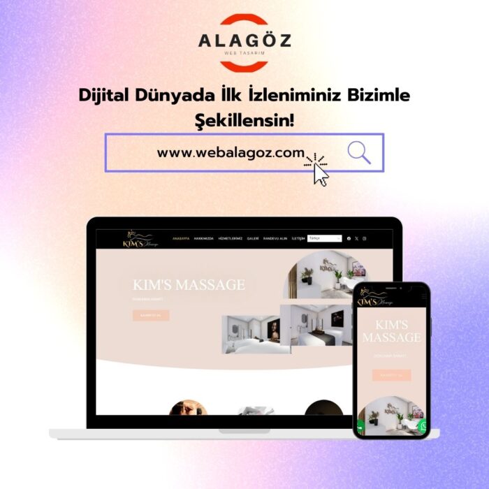 Masaj Salonu Web Sitesi Tasarımı