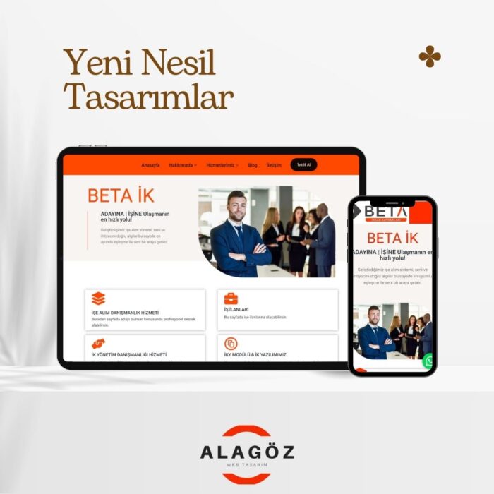 İnsan Kaynakları Web Sitesi Tasarımı