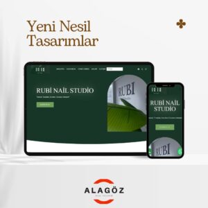 Nail Art Web Sitesi Tasarımı