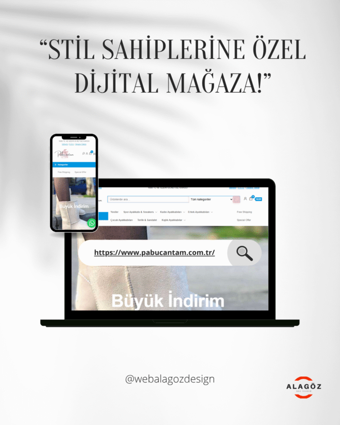 Ayakkabı Satış Web Sitesi Tasarımı