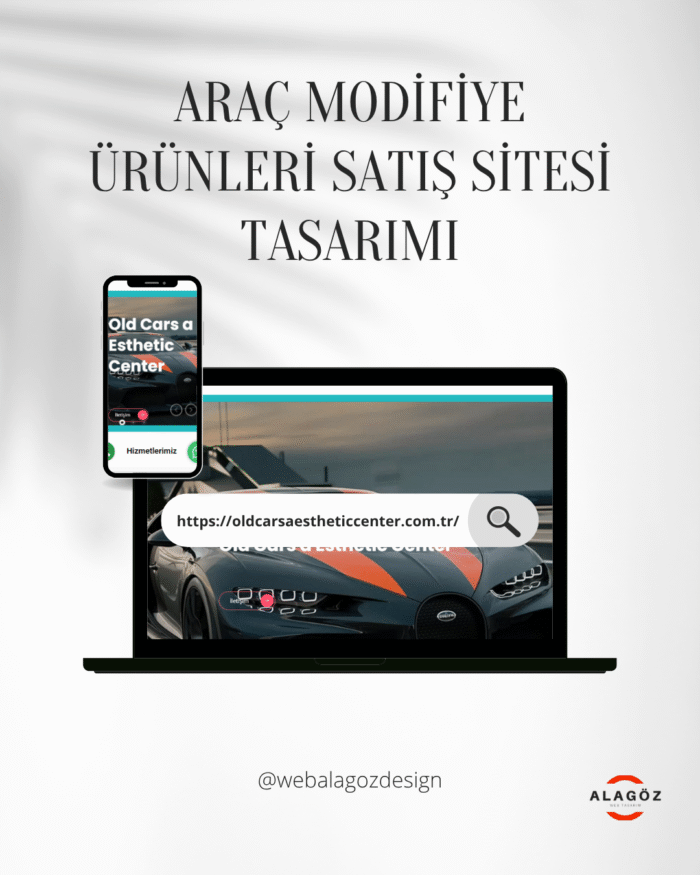 Araç Modifiye Ürünleri Satış Sitesi Tasarımı