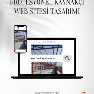Profesyonel Kaynakçı Web Sitesi Tasarımı