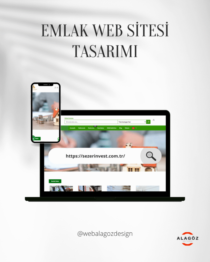 Emlak Web Sitesi Tasarımı