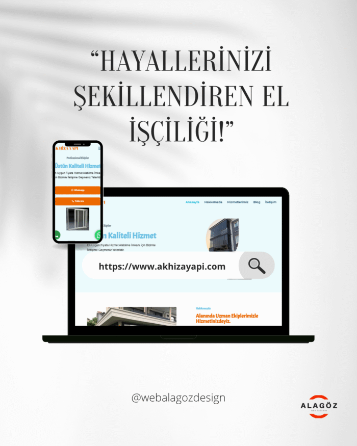 Mobilya İmalatı Web Sitesi