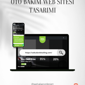 Oto Bakım Web Sitesi Tasarımı