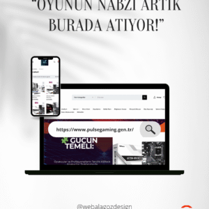 Bilgisayar Parça Satış Web Sitesi Tasarımı