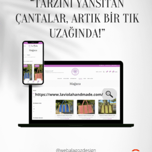 Çanta Satış Web Sitesi Tasarımı
