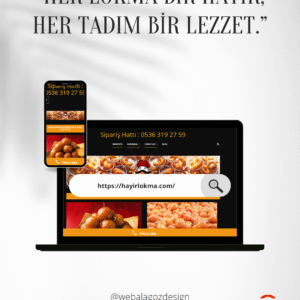 Hayır Lokması Firması Web Sitesi