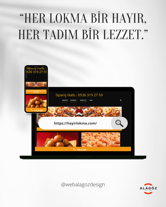 Hayır Lokması Firması Web Sitesi