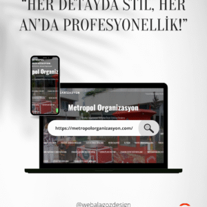 Organizasyon Firması Web Sitesi