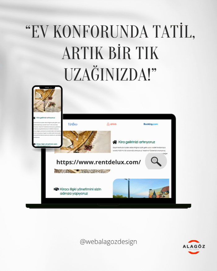 Airbnb Stili Konaklama Web Sitesi Tasarımı