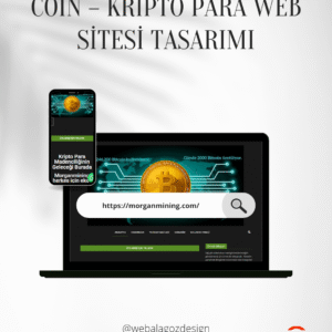 Coin – Kripto Para Web Sitesi Tasarımı