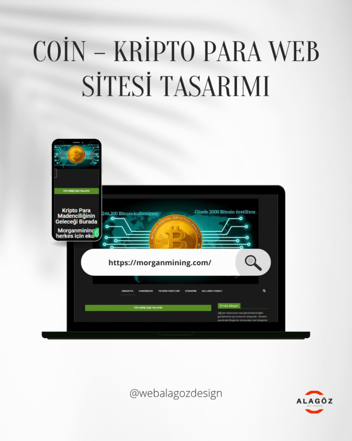 Coin – Kripto Para Web Sitesi Tasarımı