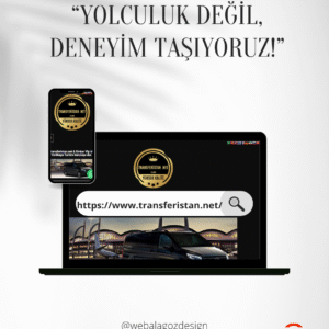 VIP Taşımacılık Web Sitesi Tasarımı