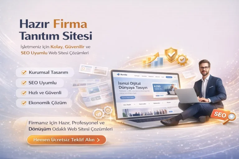 Hazır Firma Tanıtım Sitesi