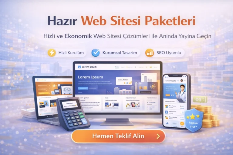 Hazır Web Sitesi Paketleri