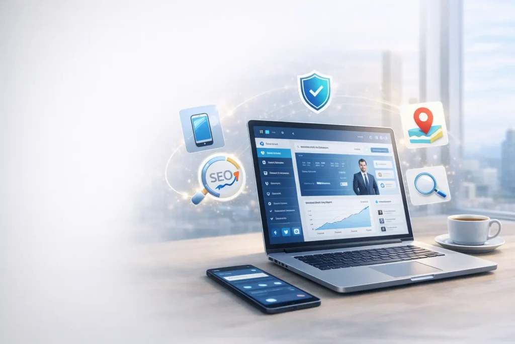 hazır tanıtım sitesi özellikleri seo uyumlu web sitesi altyapısı