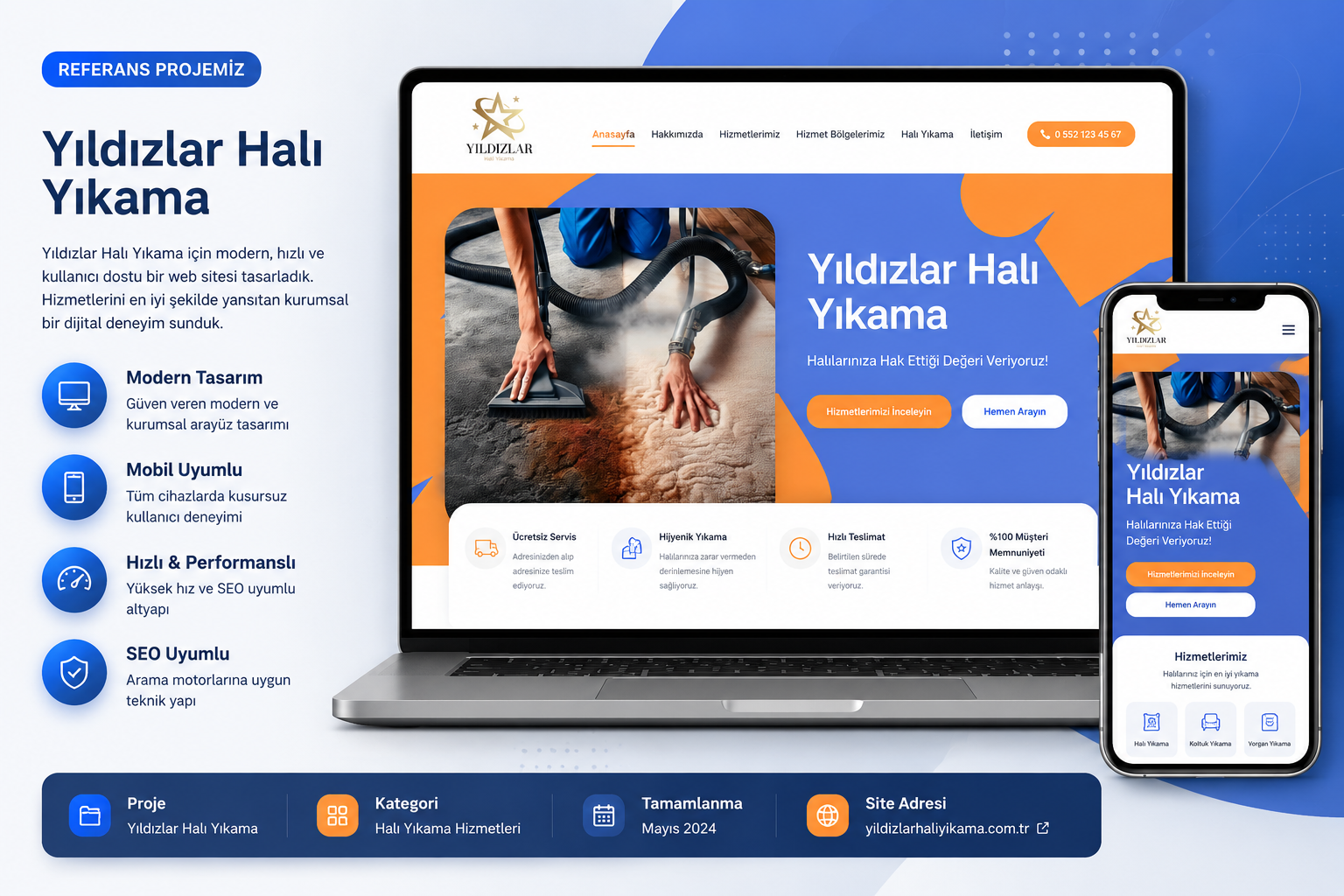 Yıldızlar Halı Yıkama Referans